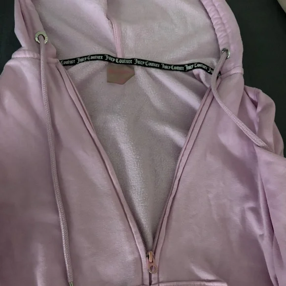 juicy couture baby pink size m jacket ! read description ! - Picture 2 of 4